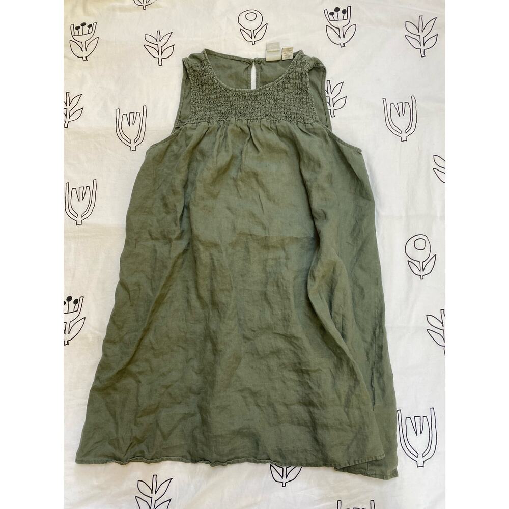 C&C California Green 100% Linen Top